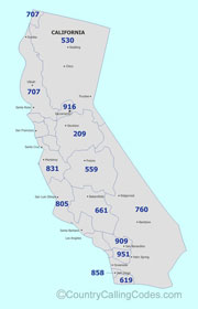 303 D List California Map Map
